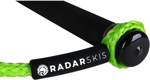 Miniatura 3 de RADAR Vapor Custom Water Ski Handle - Ergonomic Grip, 13 Inch Length, High Control Performance Design, Black/Volt Green Handle for Wakesurfing