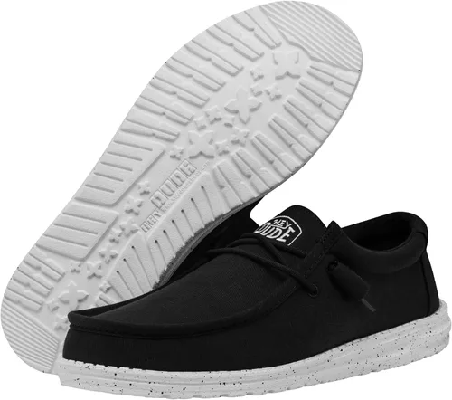 Miniatura 3 de Hey Dude Wally Slub - Zapatos con puntera de mocasín para hombre