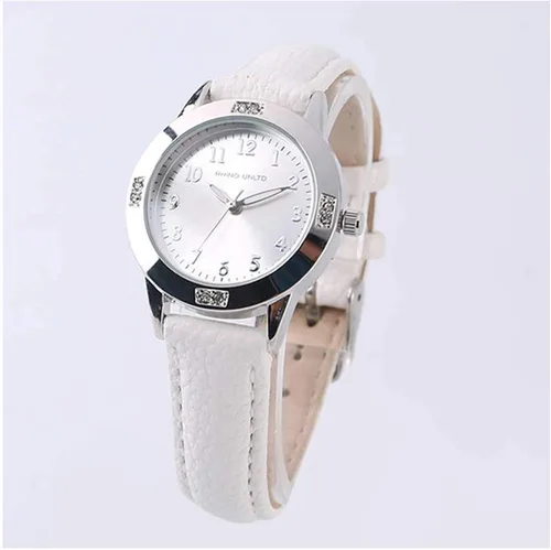 Miniatura 3 de Women's Leather Band Quartz Movement Waterproof Business Classic Analog Watch with Genuine Leather Stainless Steel Band Elegant Ladies Watch