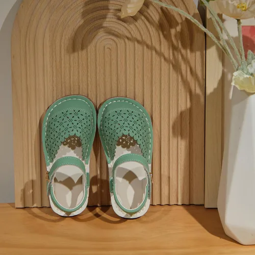 Miniatura 39 de THEE BRON Sandalias cómodas para niñas, zapatos para niños, sandalias rellenas