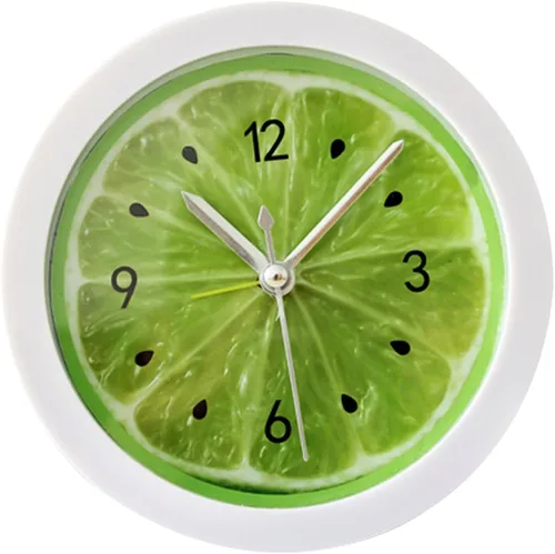 Miniatura 18 de Sherry Nightlight Despertador 4" Redondo Silencioso Despertador Mesita de noche Reloj de viaje sin tictac Beige