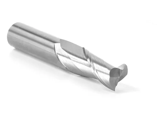 YONICO Fresa de extremo CNC de carburo sólido espiral de 2 flautas para fresas de fresado de 1/2 pulgadas de diámetro. vástago de 1/2 pulgada