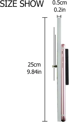 Miniatura 5 de Reloj de pared sin tictac de 10 pulgadas – Reloj redondo silencioso de cuarzo con pilas de manzanas vintage para el hogar, oficina, cocina, aula