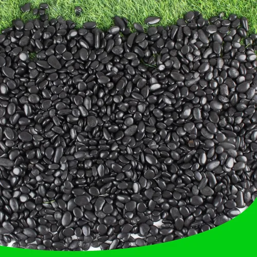 Miniatura 18 de Piedras para plantas, 18 libras, rocas naturales de río para jardín, piedras decorativas para acuarios al aire libre, grava de 1-1.5 pulgadas