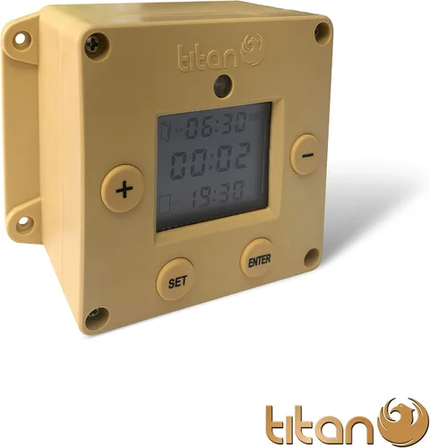 Miniatura 2 de Sensor de luz de cubo y temporizador Abridor de puerta de gallinero