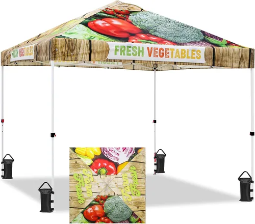Miniatura 178 de EAGLE PEAK Tienda de campaña desplegable con bolsa de transporte con ruedas, 8 estacas, 4 cuerdas, 4 bolsas de peso, toldo de tienda de campaña