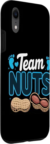 Miniatura 3 de Team Nuts Expecting Parents Funny Family Event Shirt Case for iPhone XR