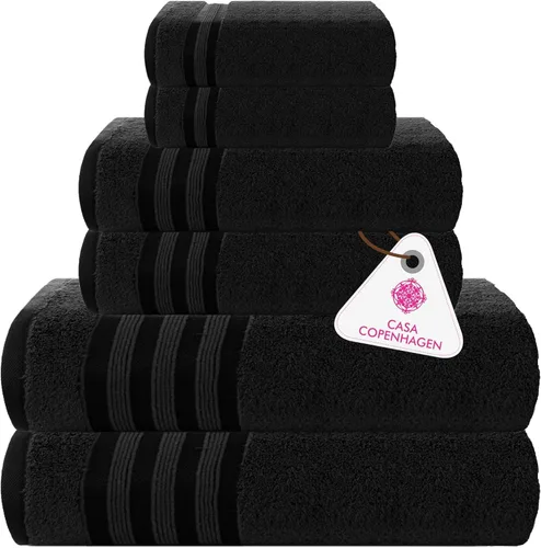Miniatura 28 de CASA COPENHAGEN Toallas clásicas para trapeador de bar, paquete de 12, 15 x 19 pulgadas, 100% algodón, altamente absorbentes y duraderas, toallas