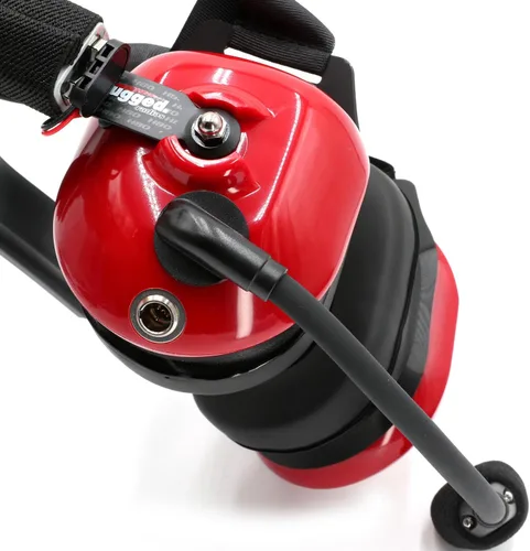 Miniatura 3 de Rugged Radios Solo NASCAR Linkable Behind The Head Headset para radios de carreras de fanáticos de carreras Comunicaciones electrónicas - Se conecta