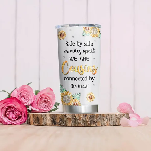 Miniatura 5 de Regalos para primas para mujeres, regalos de cumpleaños de Navidad para primas hembras, vaso de regalo para primas de 20 onzas, regalo para mejores