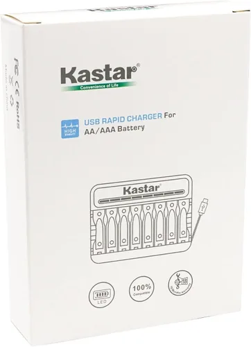 Miniatura 4 de Kastar CMH8 Cargador USB inteligente compatible con Philip Phone Models: ID9370 ID9371 SE7450B SE7451B SE7452B VOIP3211G VOIP3212G VOIP4331B