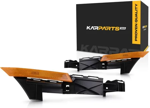 Miniatura 9 de KarParts360 Conjunto de luz de marcador lateral para Mercury Milan 2006 07 08 2009 lado del conductor con soporte de repuesto para FO1026107 6E5Z