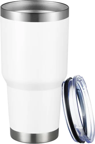 Miniatura 22 de Meway vaso para café de 30 onzas Blanco