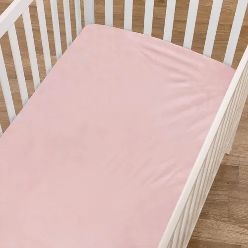 Miniatura 2 de American Baby Company - Juego de 2 sábanas ajustadas de chenilla suave y celestial para cuna, 71 cm x 132 cm, sábana cálida y acogedora de chenilla