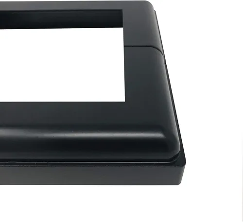 Miniatura 3 de Nuvo Iron ADPBS4 - Base de aluminio 4x4 para postes, 1 unidad (paquete de 1), color negro