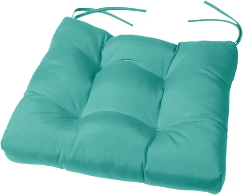 Miniatura 28 de Cojín para silla Sunbrella de 18 x 18 x 4 pulgadas (Sunbrella Peacock)