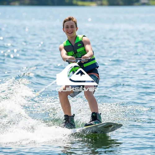 Miniatura 7 de QUIKSILVER USCG Approved Life Jacket for Youth/Kids/Toddler, Lightweight Life Vest Type III PFD, for Boating, Paddleboarding, Kayaking, Waterskiing