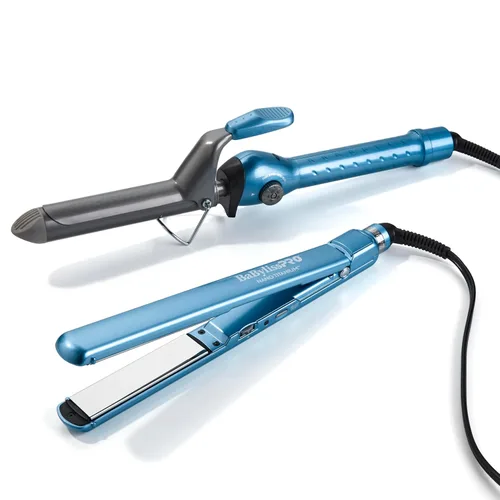 BaBylissPRO Plancha plana ultrafina de 1 pulgada, plancha para el cabello, platos más cortos