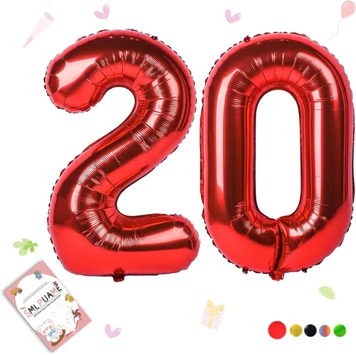 Miniatura 160 de Globos de números de 40 pulgadas del 0 al 9 dorados grandes del número 0, globos digitales para suministros de decoración de celebración de fiesta