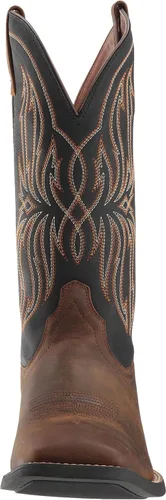 Miniatura 2 de Ariat Sport Rustler Western Boots - Botas vaqueras de cuero para hombre, Marrón desteñido
