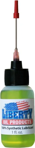 Aceite Liberty, botella de 1 onza del mejor aceite 100% sintético para lubricar autos controlados por radio R/C y todo tipo de vehículos. No se