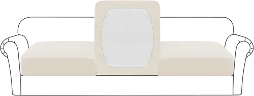 Miniatura 69 de Flamingo P Funda de cojín de asiento individual de alta elasticidad, protector de muebles para sofá, funda de sofá, funda de sofá suave y flexible