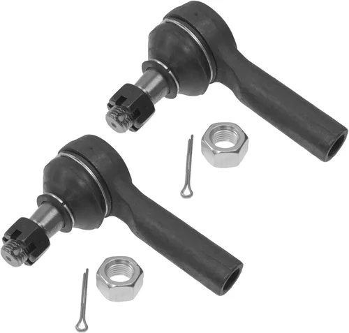 TRQ Juego de barras de acoplamiento delanteras y exteriores de 2 piezas compatibles con Nissan Frontier 00-04 Xterra 1998-2004
