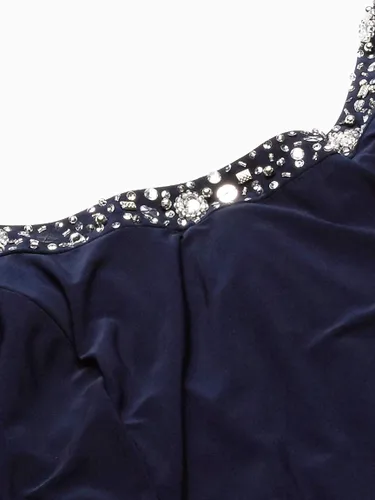 Miniatura 9 de Alex Evenings Vestido tipo chaqueta de 2 piezas para mujer con ribete de lentejuelas