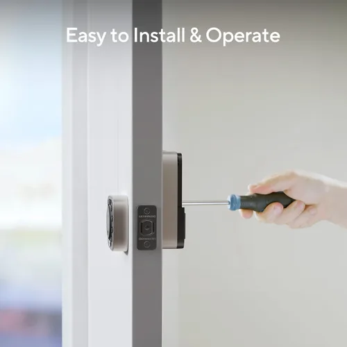 Miniatura 8 de ULTRALOQ Cerradura Inteligente Bolt Fingerprint Matter Actualización 2025, cerradura de puerta de entrada sin llave de huellas dactilares, funciona
