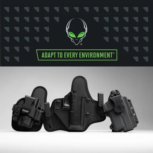 Miniatura 9 de Alien Gear Cloak Tuck 3.5 IWB - Funda para arma de uso diario cómoda - Ajuste personalizado - Perfil elegante y duradero - Para mano derecha
