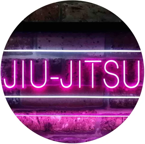 Miniatura 9 de ADVPRO Jiu-Jitsu Brasileño Sport Dual Color LED Neon Sign Azul y Rojo 12 x 8 pulgadas st6s32-i3836-br