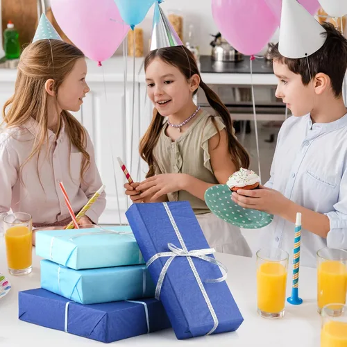 Miniatura 6 de Bouiexye 60 hojas de papel de seda azul, multicolor, papel de seda a granel, envoltura de regalo para manualidades, manualidades, floral