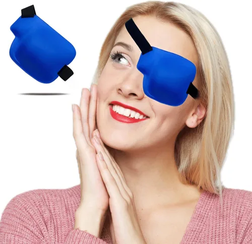 Miniatura 18 de Parche para ojos 3D, parches médicos para adultos y niños, parches para ojos perezosos para ambliopía 3D para ojo derecho Negro