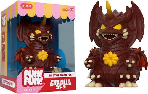Miniatura 12 de Super7 Fun! Fun! Figura de vinilo Toho Godzilla Minus One (escala de grises) de 5 pulgadas, kaiju coleccionable, edición limitada, exclusivo