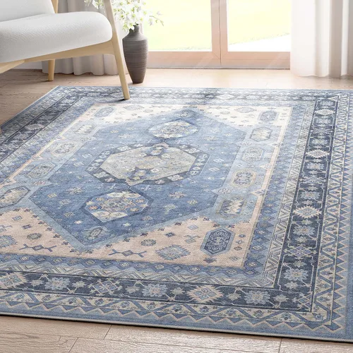Miniatura 10 de Well Woven Apollo Flatwoven Nicosia - Alfombra de área beige de 5 pies 3 pulgadas x 7 pies 3 pulgadas B. Beige