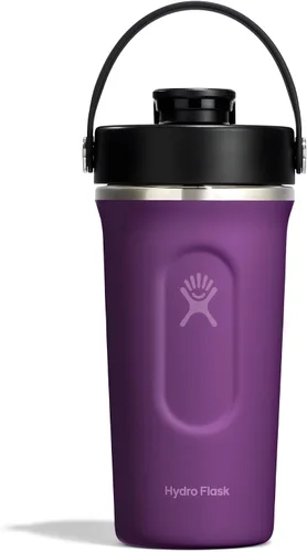 Miniatura 10 de Hydro Flask Botella agitadora – Botella de gimnasio de acero inoxidable aislada para preentrenamiento y proteína 24 onzas Agave Verde