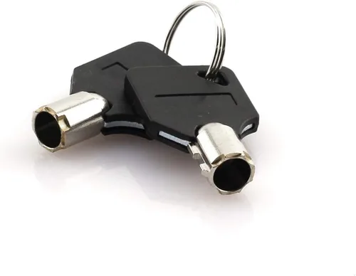 Miniatura 4 de Cerradura tubular de leva con rosca de 0.787 pulgadas con llave igual, herrajes para muebles de bricolaje para cajones, gabinetes, escritorio, mesa