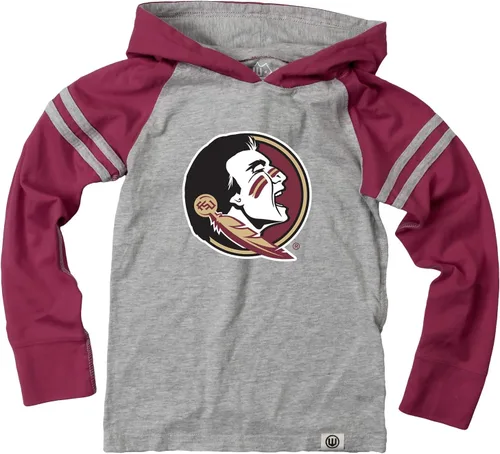 Miniatura 20 de Wes and Willy - Sudadera con capucha de manga larga para niños de universidad con rayas