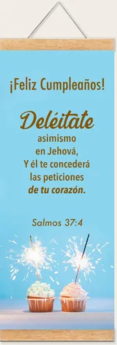 Miniatura 4 de Pergaminos Cristianos con Diferentes Diseos y Versculos de la Biblia; Decoracin de Pared para Nios y Adultos; Regalos Cristianos; 30Hx12W" Pergamino