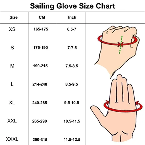 Miniatura 2 de MRX - Guantes de vela para hombres y mujeres, agarre de 3/4 dedos, ideales para vela, yate, remo, kayak, pesca, deportes acuáticos