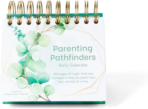 Miniatura 6 de Parenting Pathfinders® Calendario diario perpetuo de escritorio sin fecha, calendario inspirador y de apoyo Page-A-Day para padres y cuidadores
