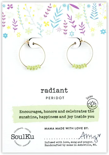 Miniatura 19 de SoulKu Gold Hoop Earrings for Women, 14k Gold Earrings, Delicate Jewelry
