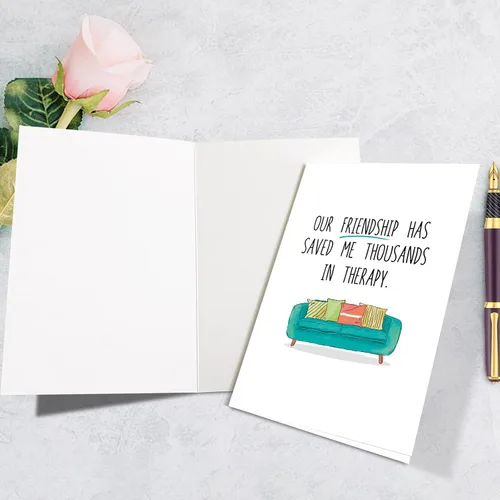 Miniatura 2 de Divertida tarjeta de condolencia para hombres y mujeres, tarjeta de aliento humorístico para él y ella, tarjeta de recuperación pronto, tarjeta