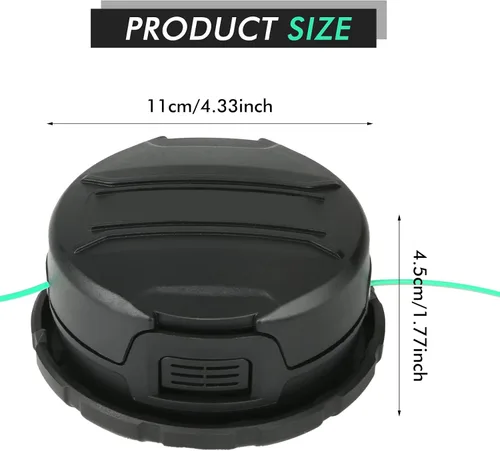 Miniatura 2 de DWO1DT995 - Cabezal de repuesto compatible con Dewalt DCST920 DCST922 DCST970 DCST990 DCST925 recortadora inalámbrica con línea preenrollada