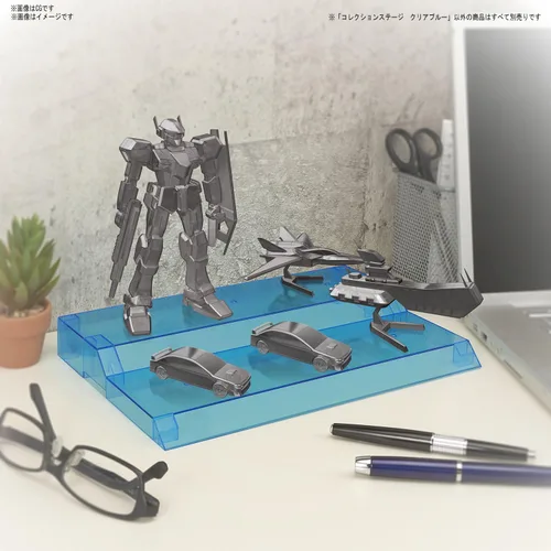 Miniatura 2 de BANDAI Modelo Kit 21051 – 57368 Colección Stage, Azul/Transparente