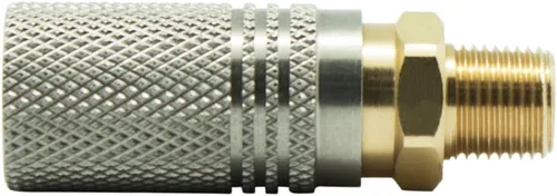 Miniatura 5 de Paintball PCP 1/8 "NPT Macho Rosca Acoplador HPA CO2 Tanque de Aire Conector de Recarga Rápida Desconexión Rápida Adaptador de Liberación Rápida