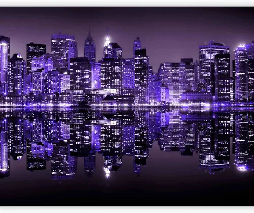 Miniatura 11 de artgeist Mural de pared Nueva York, 77 x 61 pulgadas, adhesivo autoadhesivo para pared, diseño de foto extraíble, decoración del hogar, paisaje