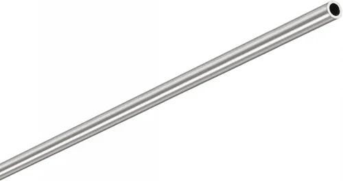 Miniatura 4 de uxcell Tubo redondo de acero inoxidable 304 0.079 in OD 0.012 in espesor de pared 11.811 in longitud 2 piezas