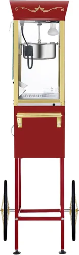 Miniatura 4 de Máquina y carrito de palomitas de maíz Matinee - Máquina de palomitas de maíz de 3 galones, hervidor de 8 onzas, calentador y 5 paquetes de granos