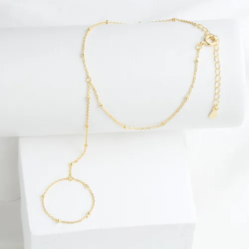 Miniatura 67 de Pulsera de plata de ley 925 para mujer, pulsera de mano para mujer, pulseras esclavas de 7 a 9 pulgadas ajustable